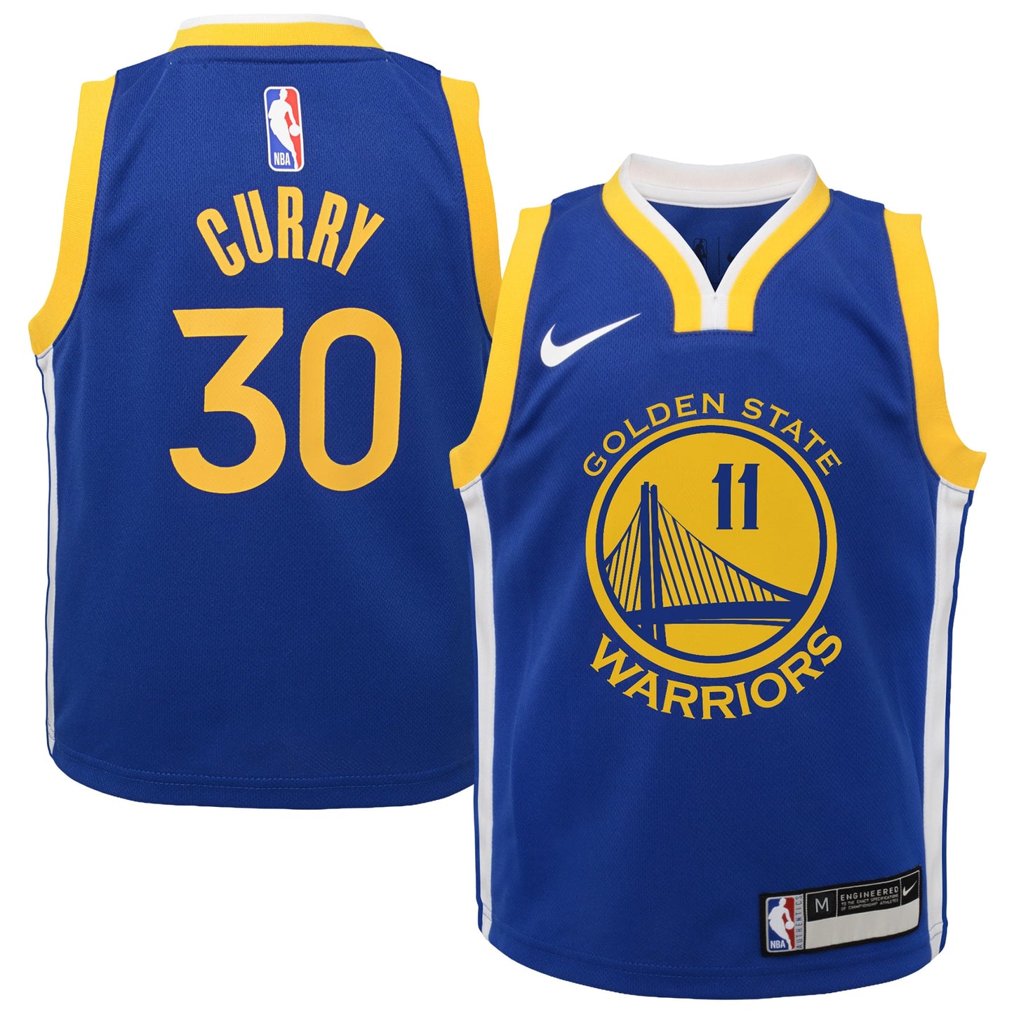 Golden State Warriors NBA Icon Swingman Jersey - Stephen Curry - Toddlers