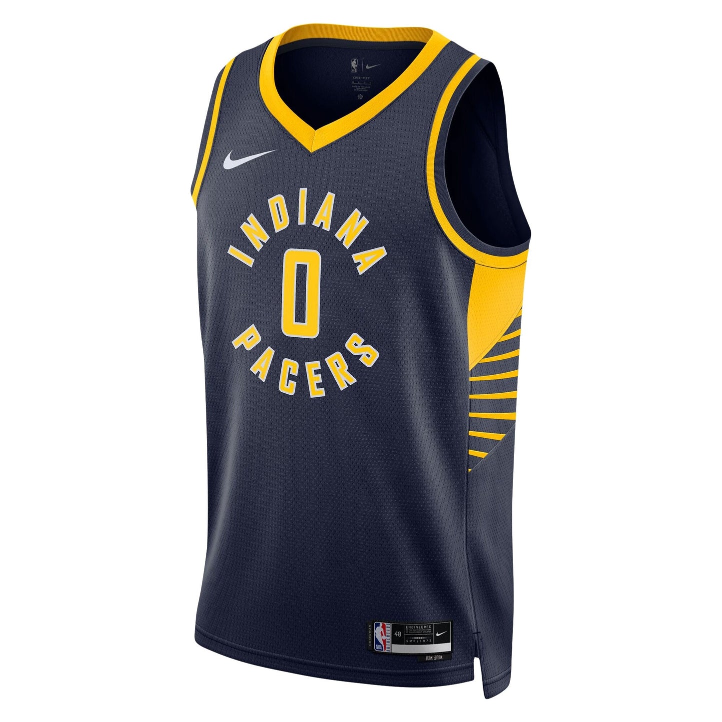 Indiana Pacers Icon Jersey - Haliburton 0 - Unisex