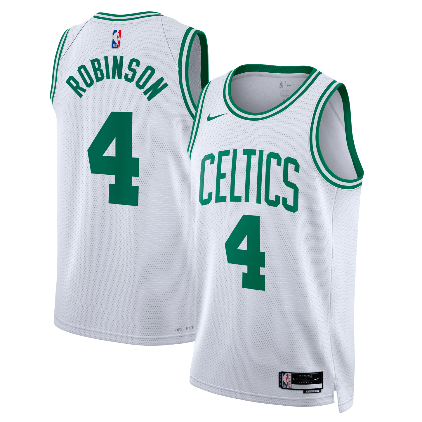 Boston Celtics Association Edition Swingman Jersey - White - Mitchell Robinson - Unisex