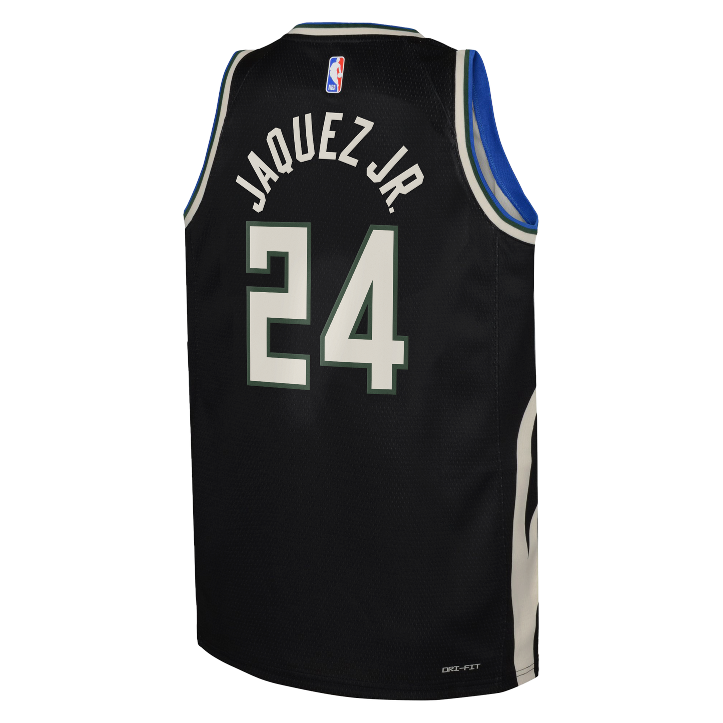 Milwaukee Bucks Jordan Brand Statement Edition Swingman Jersey - Hunter Green - Jaime Jaquez Jr. - Youth