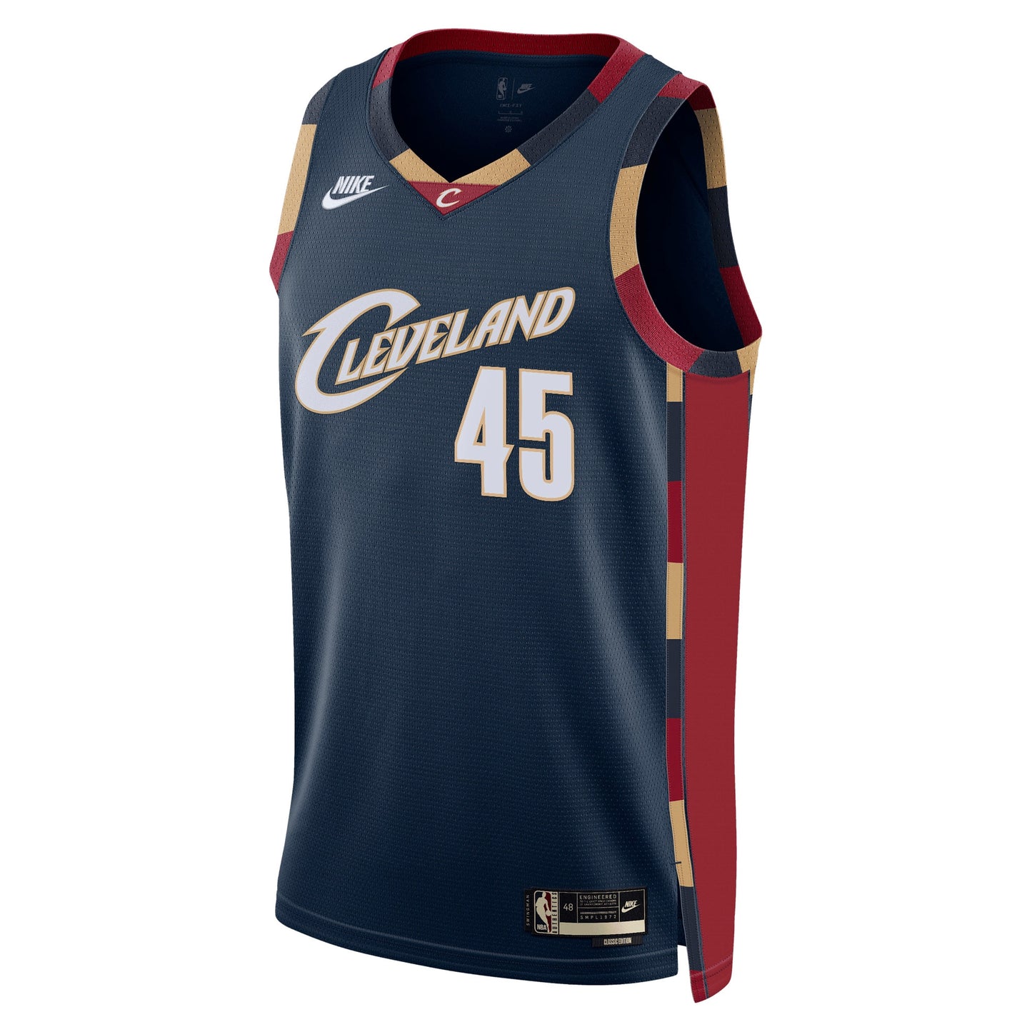 Cleveland Cavaliers Nike Classic Edition Jersey - Navy - Donovan Mitchell - Unisex
